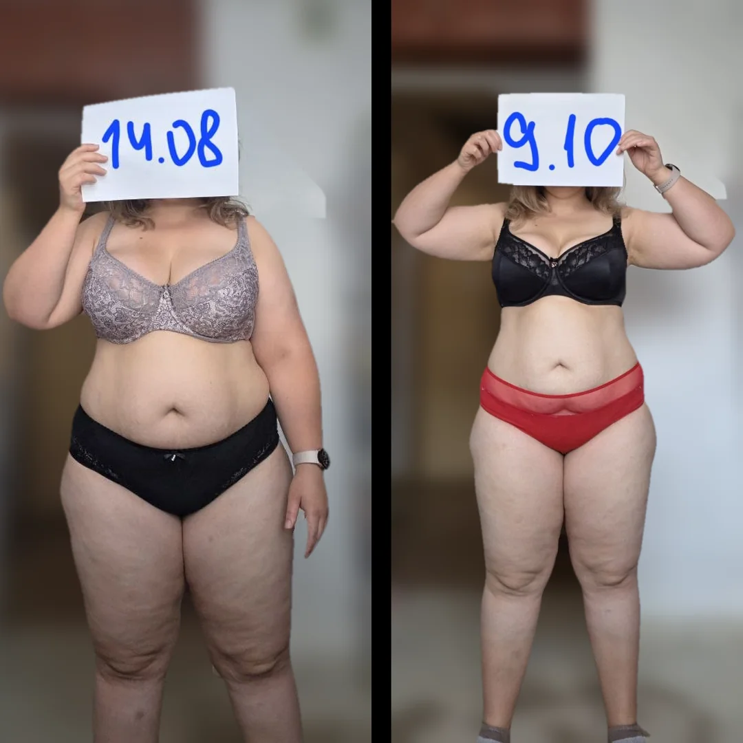 A student's result: 108 → 98 кг за 2 месяца